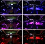 Miytsya 1 PC Car LED Strip Lights, 16 Million Colors 5 in 1 with 236 inches Fibe... - Image 7