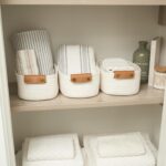 Beautiful Storage Basket Set of 3 - Sturdy Jute Rope Baskets for Shelves Are Per... - Image 3