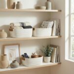 Beautiful Storage Basket Set of 3 - Sturdy Jute Rope Baskets for Shelves Are Per... - Image 5