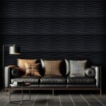 Chunful 30 Pcs 28.81 Sq ft 3D Wall Panels PVC Wave Design,11.8" x 11.8" Wall Pan... - Image 7