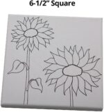 S & S Worldwide Paint-Your-Own Designer Canvas Set II, 2 each of 6 Pre-Printed D... - Image 3