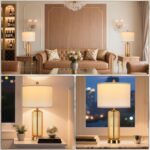 Table Lamps Set of 2 with Touch Control, 3-Way Dimmable Nightstand Lamp with Ver... - Image 6