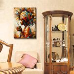 Black Woman Wall Art African American Wall Decor Coffee Girl Poster Print Africa... - Image 5