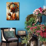 Black Woman Wall Art African American Wall Decor Coffee Girl Poster Print Africa... - Image 6