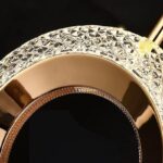 Nordic Ring LED Crystal Pendant Lamp Indoor Luxury Lighting Decor Hanging Lamp B... - Image 4
