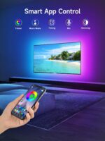 KANTUTOE LED Lights for TV, 16.4ft TV LED Backlight for 45-75 Inch TVs, RGB TV B... - Image 3