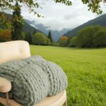 ATMOSURELY Ultra Soft Sage Green Chunky Knit Throw Blanket Cozy Fluffy Chenille ... - Image 4