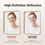USHOWER Gold Bathroom Mirror 30"x40", Brushed Gold Rectangle Mirror for Over Sin... - Image 4