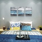 DZRWUBHS Wall Decorations For 3 Piece Framed Canvas Art Bedroom Office Decor Bla... - Image 5