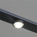 Minimalist Modern Long Strip Chandelier Nordic Light Luxury Lens Pendant Light R... - Image 5