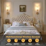 DORESshop Battery Operated Wall Sconce Set of 2, Wireless Wall Light, 15 Color R... - Image 5