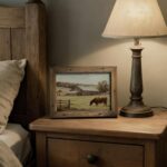 Afuly 5x7 Picture Frame Rusitc Photo Frame Solid Wood Frames with Real Glass Dis... - Image 8