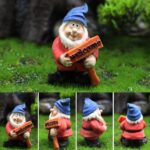 Mini Gnomes Set of 7 - Fairy Garden Accessories, Tiny Gnome Figurines for Miniat... - Image 3