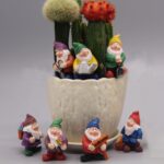 Mini Gnomes Set of 7 - Fairy Garden Accessories, Tiny Gnome Figurines for Miniat... - Image 4