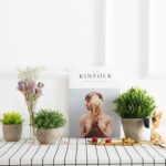 Velener Mini Sage Green Potted Boxwood Topiary Artificial Plants for Home Decor ... - Image 4