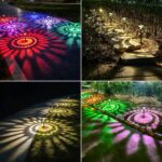 Nupostai Bright Solar Pathway Lights 2 Pack, Color Changing + Warm White LED, IP... - Image 7