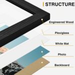 Vittanly 12 Pack Picture Frames Collage Wall Decor for Mounting or Tabletop Disp... - Image 6