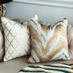 Usoway Gold Decorative Throw Pillow Covers,18x18, Modern, Stylish,Unique,Decorat... - Image 4