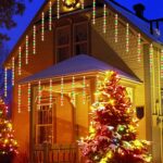 24 Tubes Meteor Shower Lights, Outdoor Icicles Christmas Decor, 12 Inch 864 LED ... - Image 5