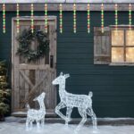 24 Tubes Meteor Shower Lights, Outdoor Icicles Christmas Decor, 12 Inch 864 LED ... - Image 8