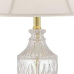 Regency Hill Traditional Glam Style Table Lamp 26.5" High Cut Glass Urn Brass Go... - Image 4