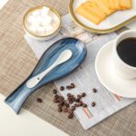 Hasense Spoon Rest for Stove Top - Navy Blue Spoon Holder for Kitchen Counter, H... - Image 6