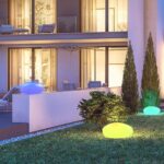Blibly Solar Garden Lights Outdoor Glow Cobblestone Shape Lamp Garden Decor Ligh... - Image 3