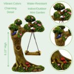 PRETMANNS Fairies for Fairy Garden Outdoor - Miniature Fairy Figurines Set with ... - Image 5