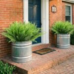 lovemoon 12 Pcs Fake Ferns for Outdoors UV Resistant Faux Fern Plants, Artificia... - Image 7