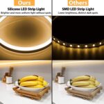 Lamomo LED Neon Lights, 12V Warm White Dimmable LED Strip Lights, 16.4ft/5m Wate... - Image 4
