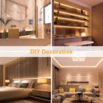 Lamomo LED Neon Lights, 12V Warm White Dimmable LED Strip Lights, 16.4ft/5m Wate... - Image 5