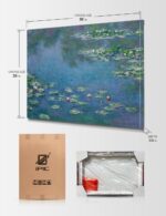 IPIC - Claude Monet's Water Lilies 1906 Art Reproduction, Giclee Print on Acid-F... - Image 6