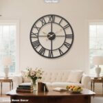 Pytha Sight 14 Inch Large Wall Clocks for Living Room Decor,Big Silent Battery O... - Image 5