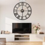 Pytha Sight 14 Inch Large Wall Clocks for Living Room Decor,Big Silent Battery O... - Image 7