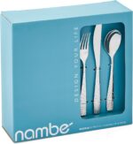 nambe Dazzle 45-Piece Flatware Set Service for 8 Plus Butter Knife, Sugar Spoon ... - Image 3