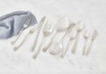 nambe Dazzle 45-Piece Flatware Set Service for 8 Plus Butter Knife, Sugar Spoon ... - Image 4