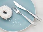 nambe Dazzle 45-Piece Flatware Set Service for 8 Plus Butter Knife, Sugar Spoon ... - Image 6