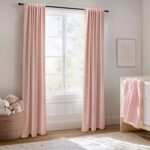 100% Blackout Shield Linen Blackout Curtains for Bedroom 84 Inches Long, Back Ta... - Image 6