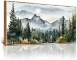 MHARTK66 Large Wall Decor For Living Room Wood Framed Wall Art For Office Bedroo... - Image 4