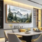 MHARTK66 Large Wall Decor For Living Room Wood Framed Wall Art For Office Bedroo... - Image 5
