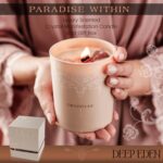 Luxury Crystal Candle for Women - Velvet Rose & Patchouli Scented Aromatherapy C... - Image 3
