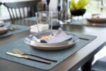 More Décor Faux Leather Placemats Set of 6 for Dining Table – Waterproof, Wipeab... - Image 3