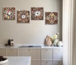 DJSYLIFE Kitchen Pictures Wall Decor Vintage Canvas Wall Art kitchen Artwork Spi... - Image 3