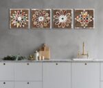 DJSYLIFE Kitchen Pictures Wall Decor Vintage Canvas Wall Art kitchen Artwork Spi... - Image 5