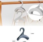 2PCS Clothes Hanger Companion Bag Hanger Closet Purse Backpack Organizer - Image 7