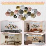 edaknez Coastal Metal Wall Art Decor for Living Room, Large Nautical Metal Wall ... - Image 9