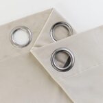 PLEASANT BOULEVARD Velvet Curtains [2 Panels] Heavy Blackout Window Drapes with ... - Image 4