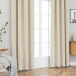 PLEASANT BOULEVARD Velvet Curtains [2 Panels] Heavy Blackout Window Drapes with ... - Image 8