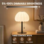 ONXE Rechargeable Waterproof Shower Lamp, Remote Control Cordless Table Lamp 16 ... - Image 5