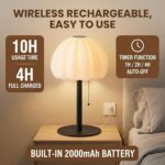 ONXE Rechargeable Waterproof Shower Lamp, Remote Control Cordless Table Lamp 16 ... - Image 7